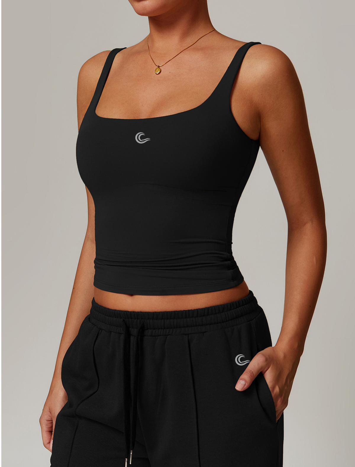 Flow Support Tank -  WAVE Black