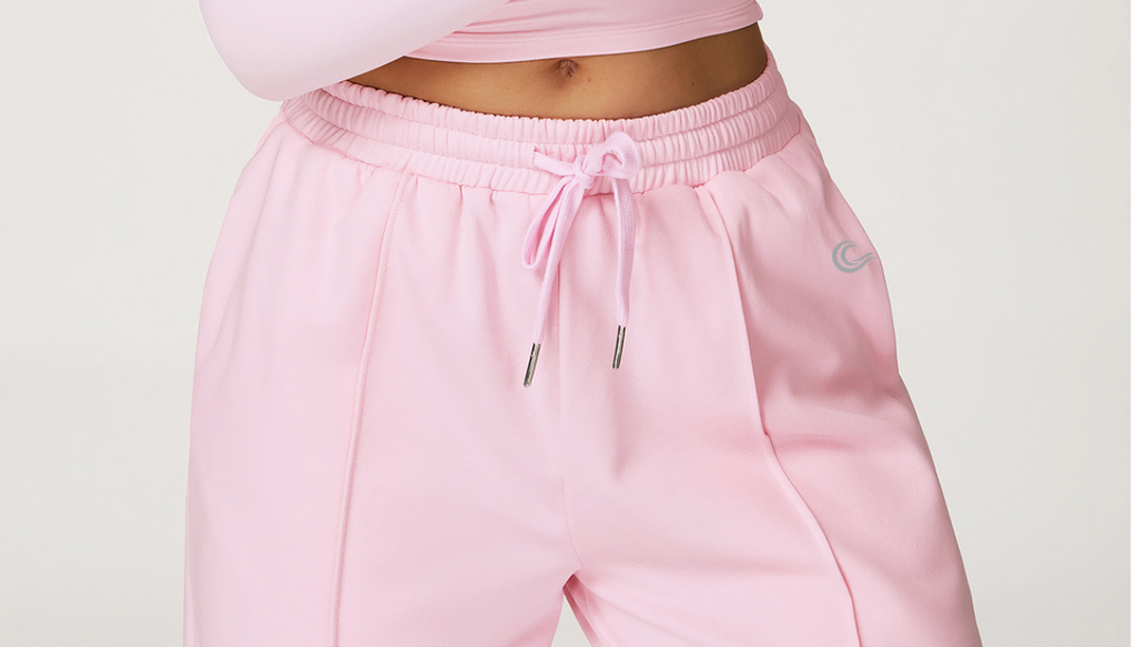 Flow Straight Leg Sweatpants - Blush Pink