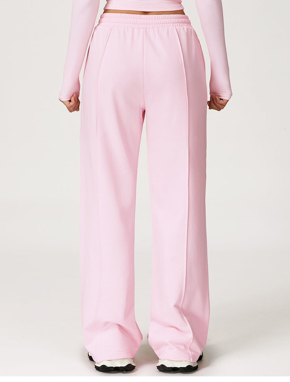 Flow Straight Leg Sweatpants - Blush Pink