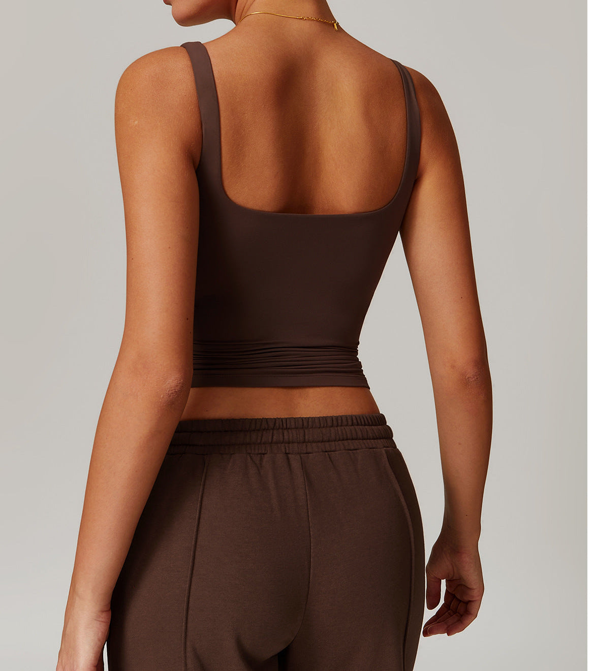 Flow Support Tank - Espresso