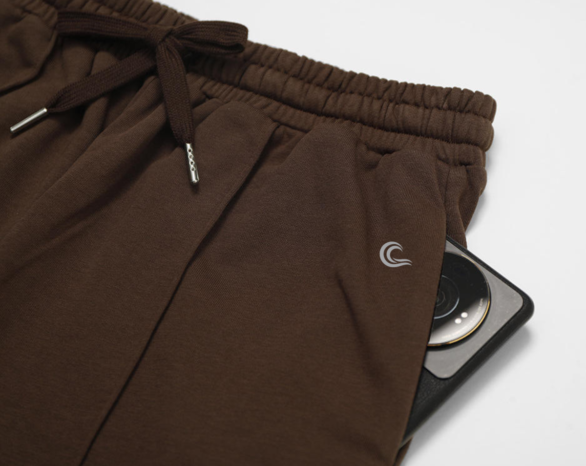 Flow Straight Leg Sweatpants - Espresso