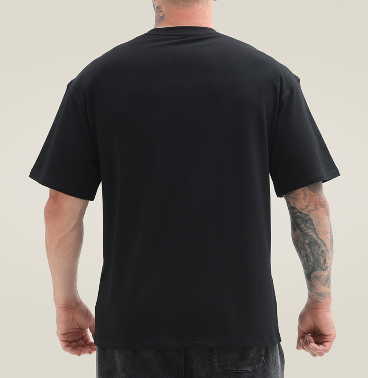 Core Oversized Tee - Black