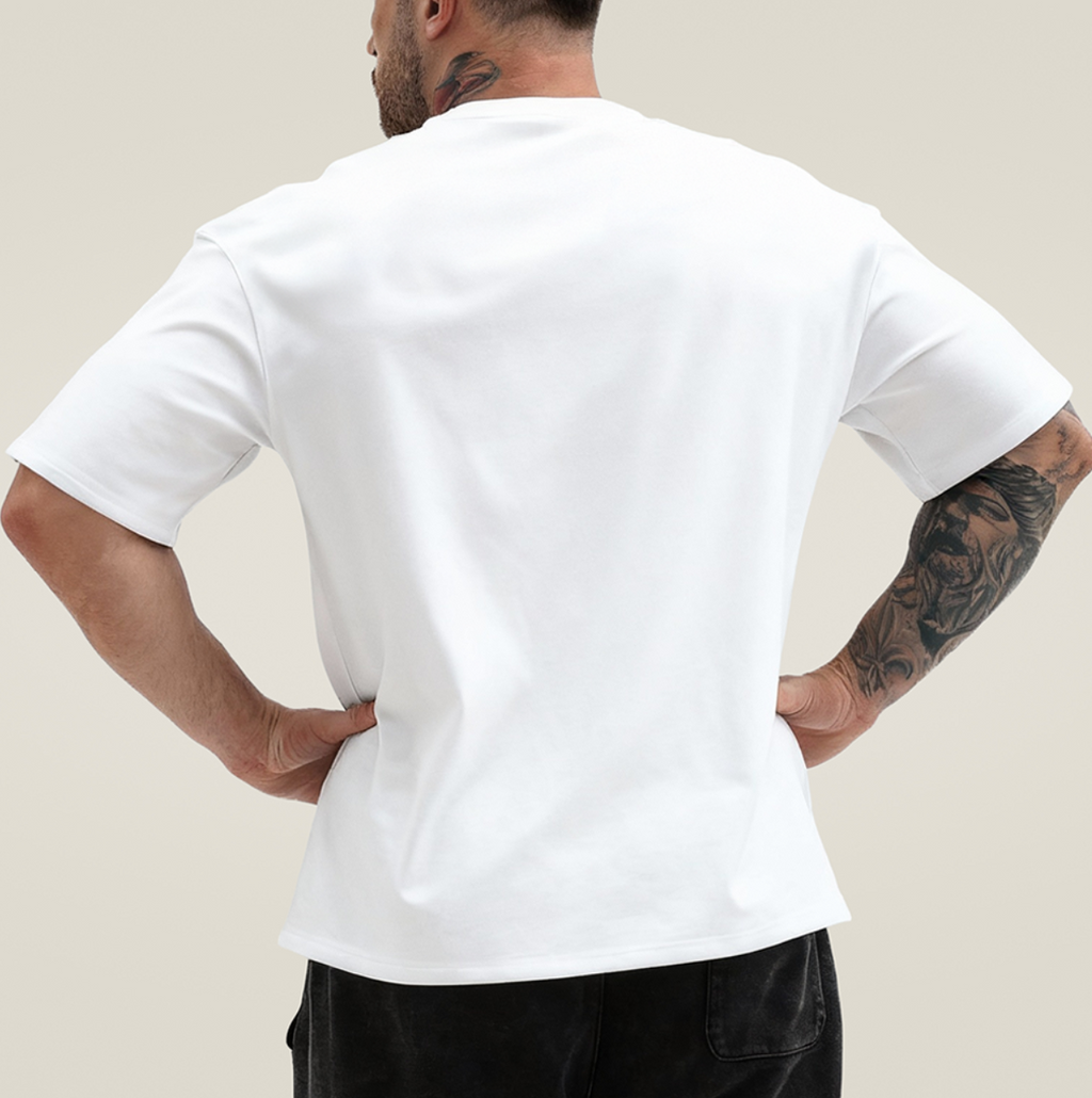 Core Oversized Tee - White