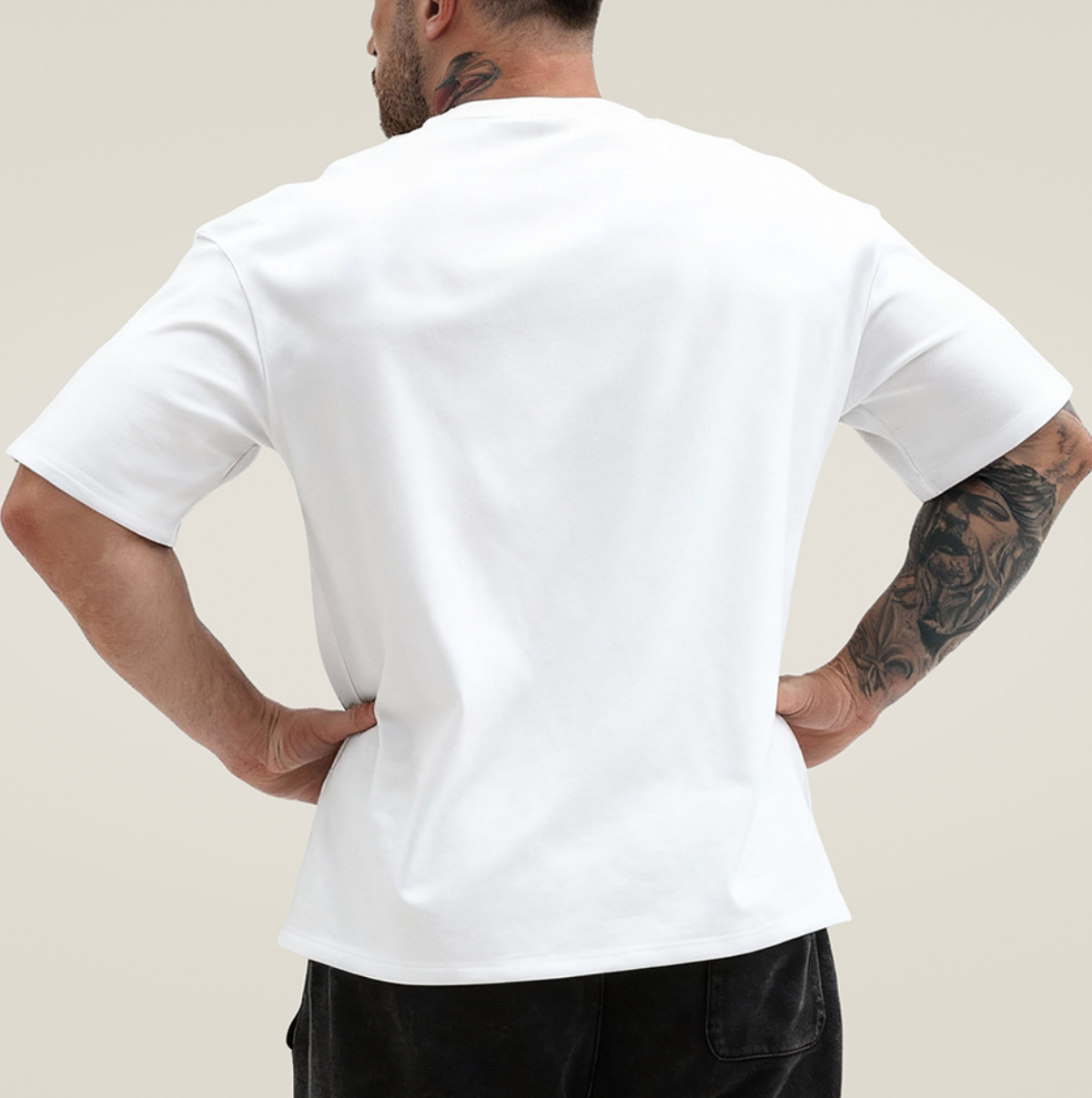 Core Oversized Tee - White