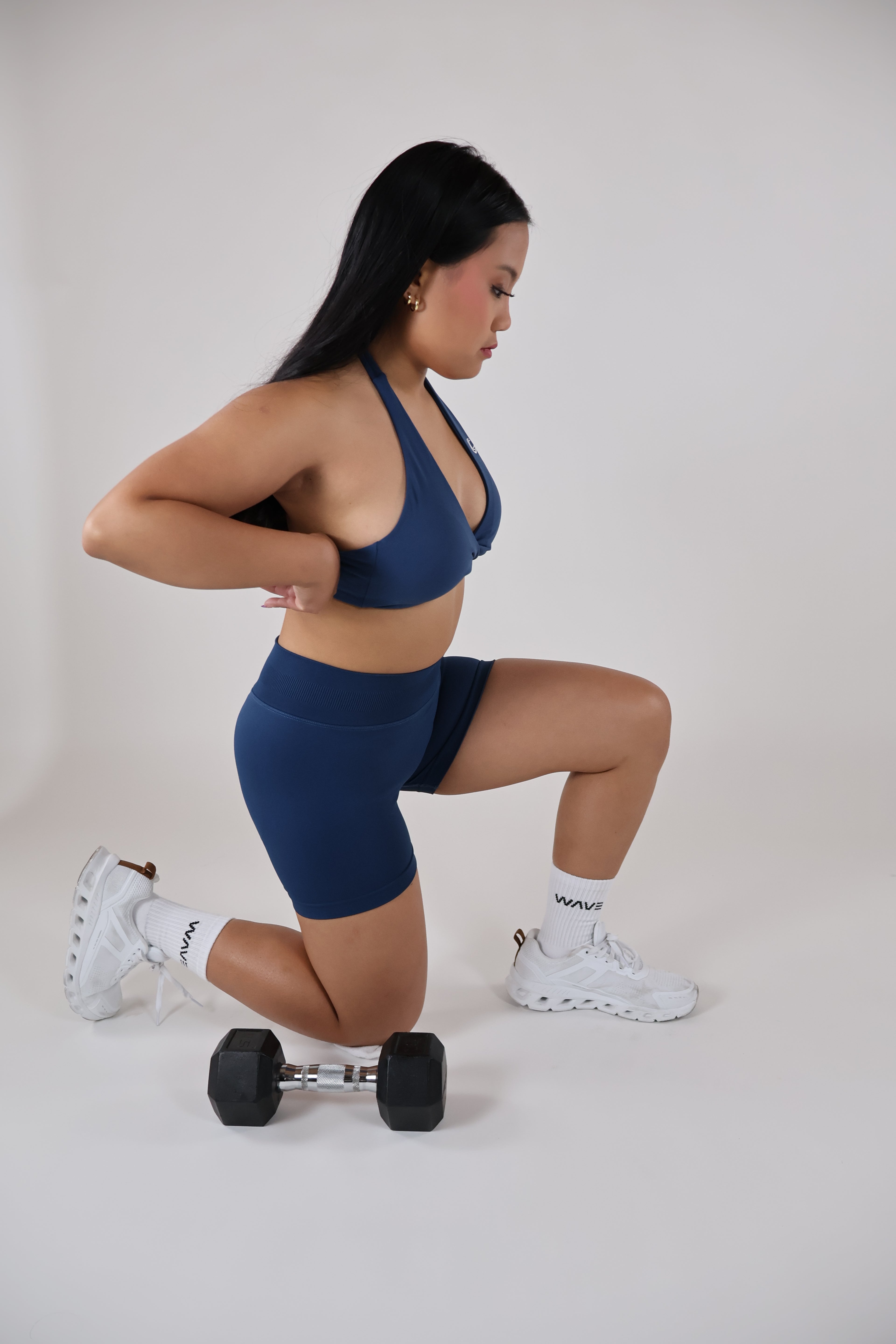 SculptLift Seamless Shorts - Cosmic Blue