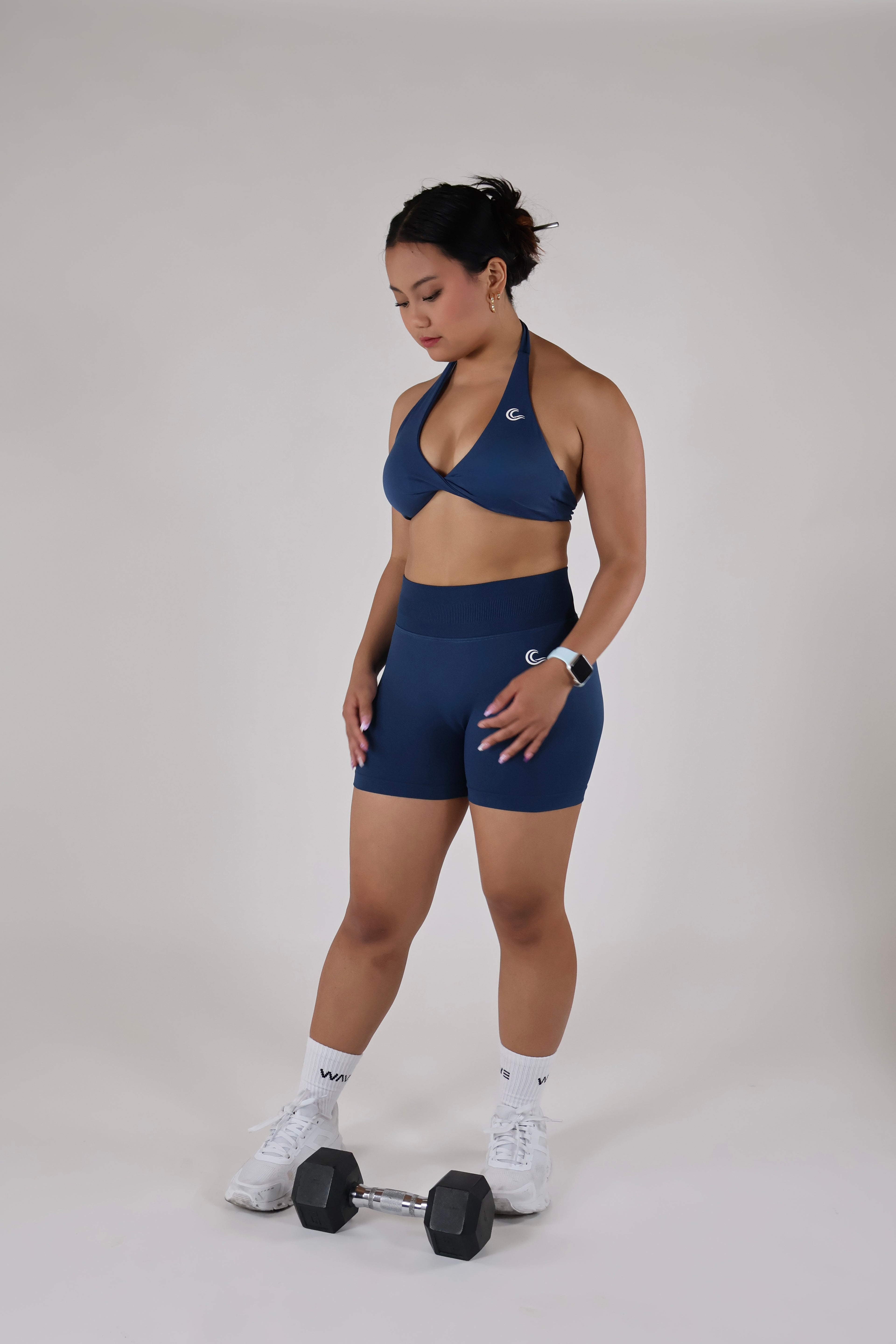 SculptLift Seamless Shorts - Cosmic Blue