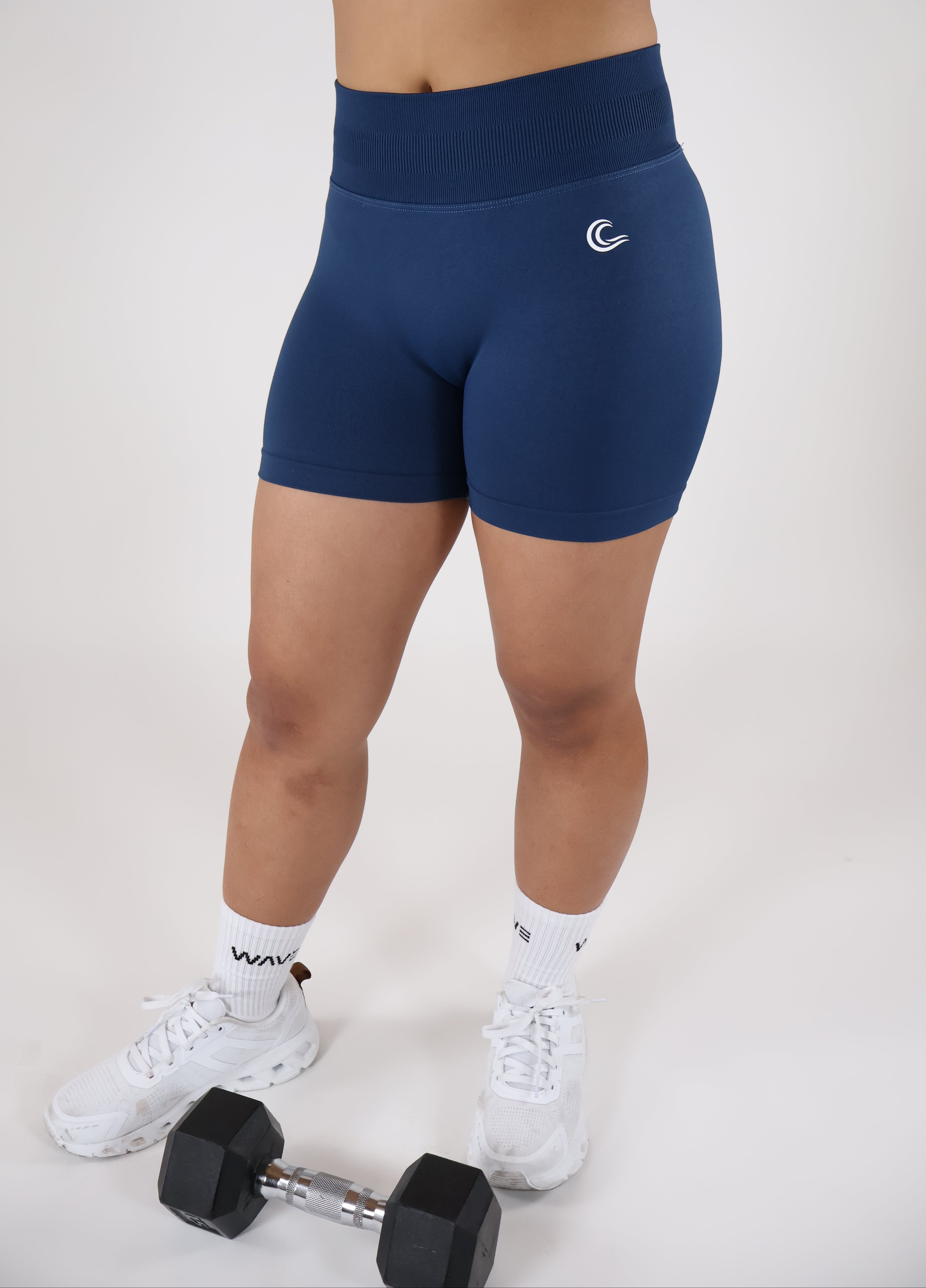 SculptLift Seamless Shorts - Cosmic Blue