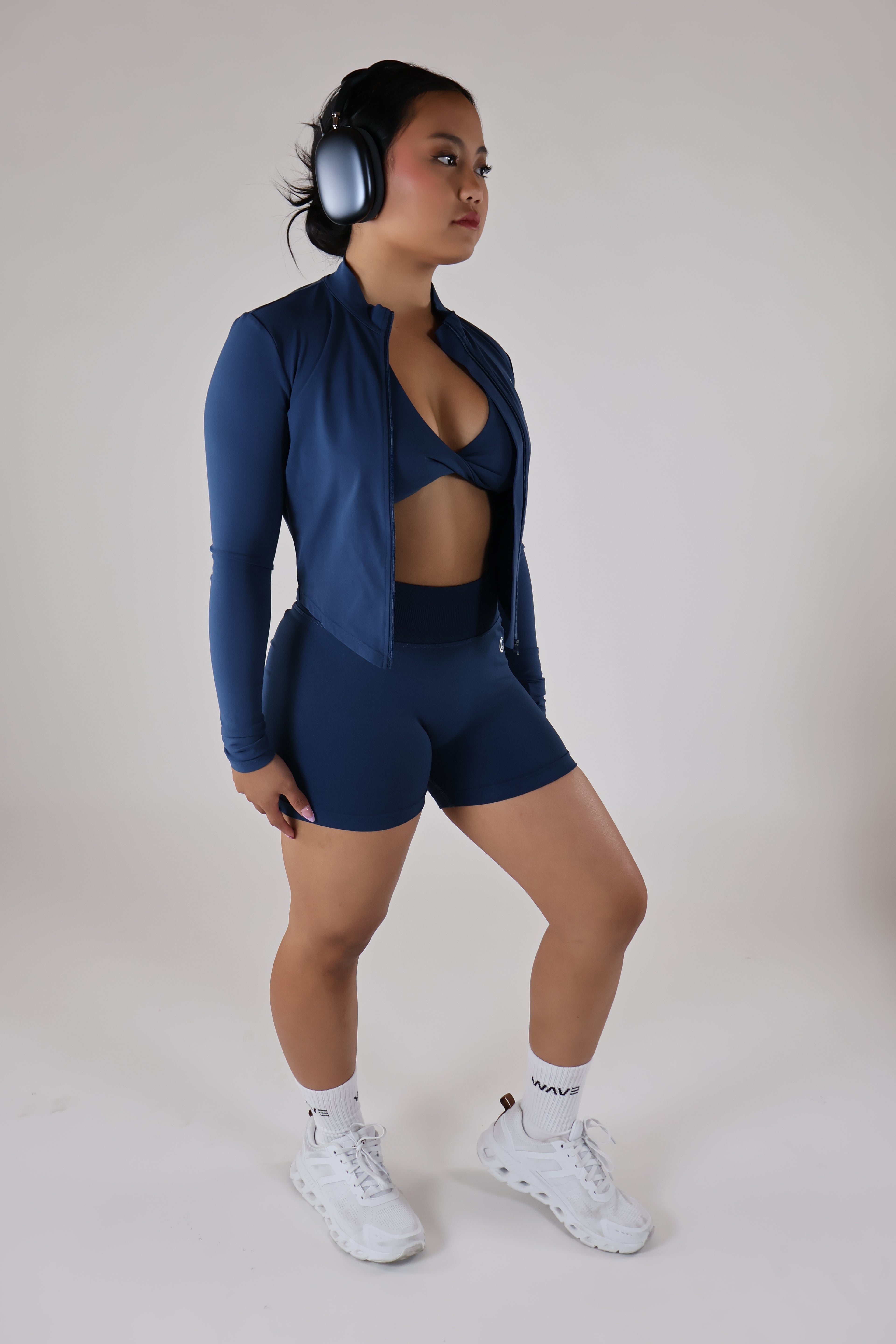 SculptLift Zip Jacket - Cosmic Blue