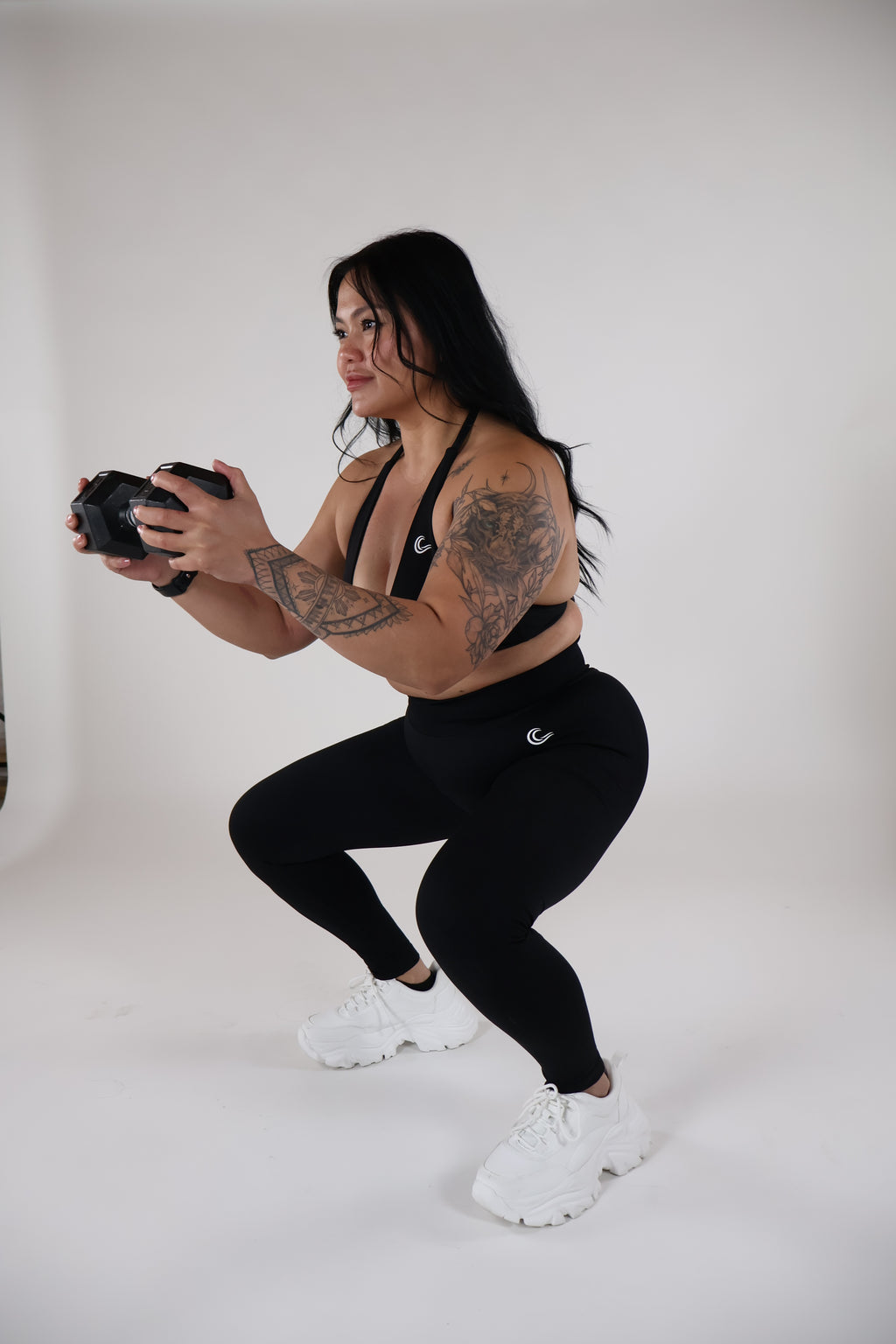 SculptLift Seamless Leggings - WAVE Black