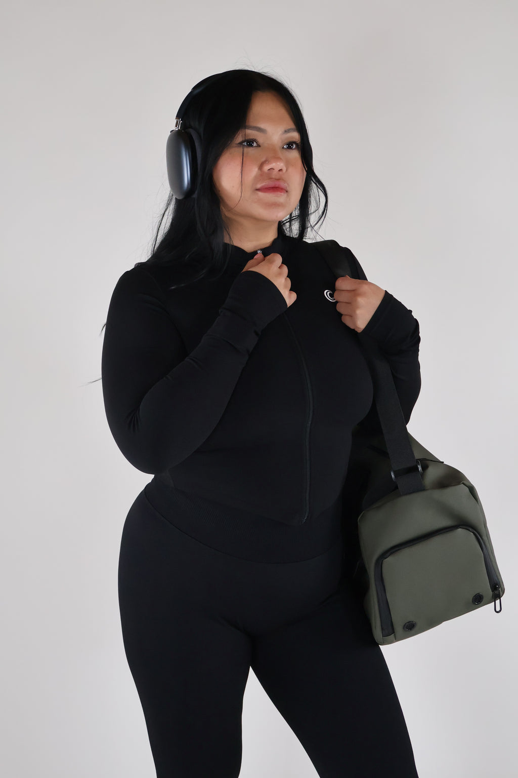SculptLift Zip Jacket - WAVE Black