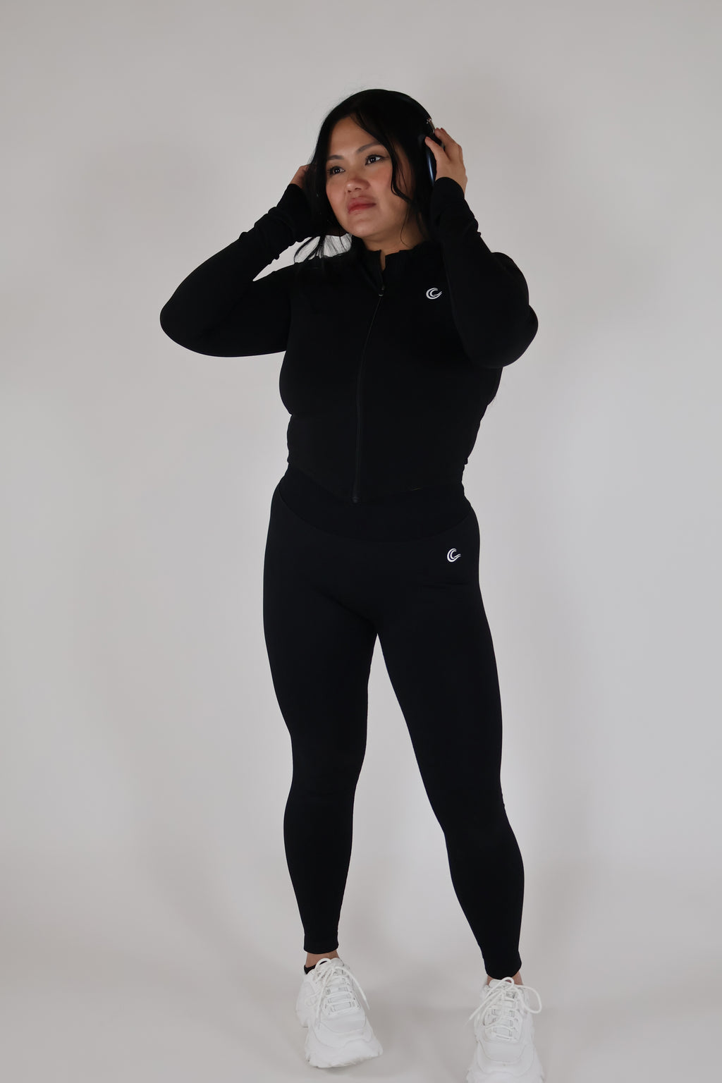 SculptLift Zip Jacket - WAVE Black