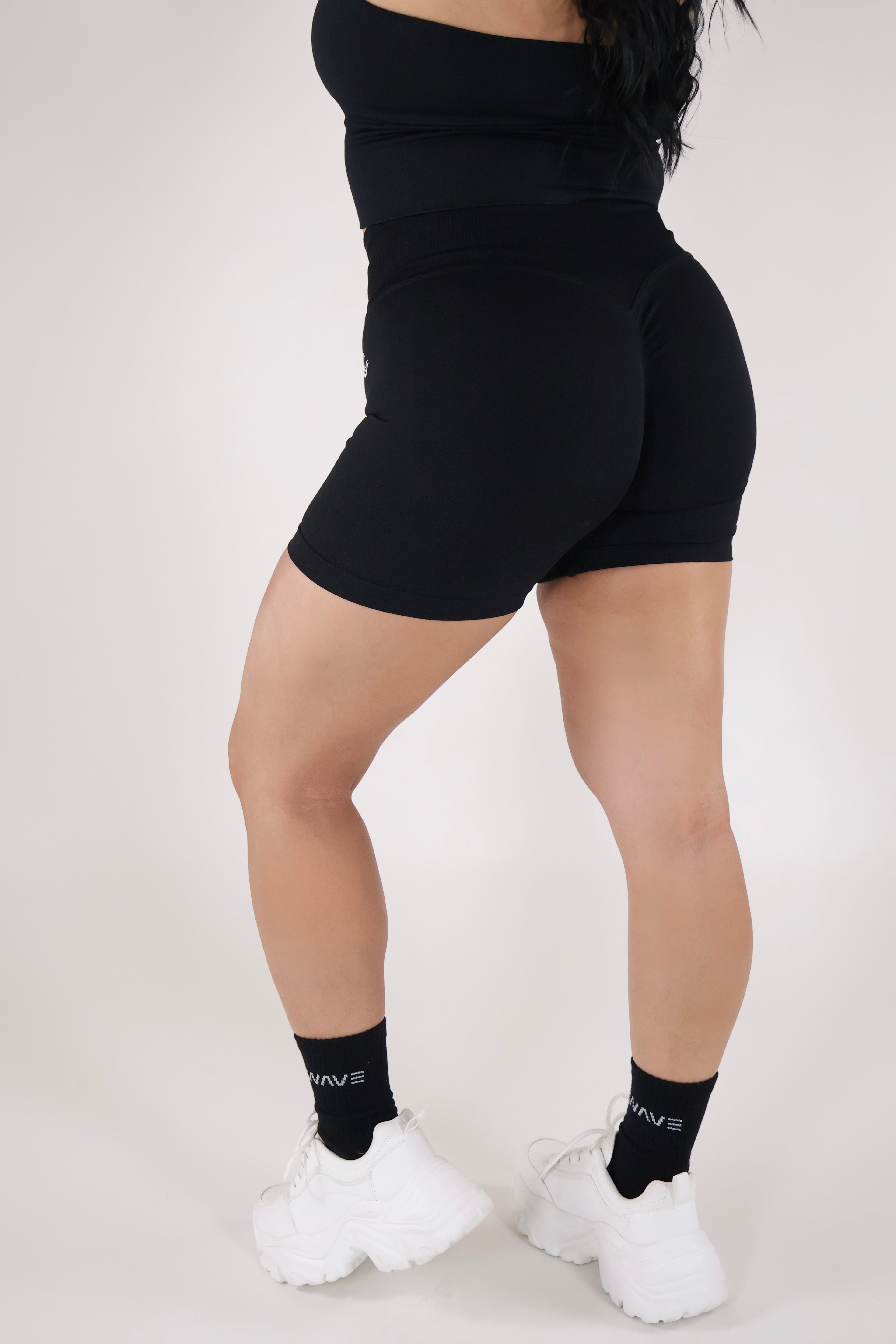 SculptLift Seamless Shorts - WAVE Black