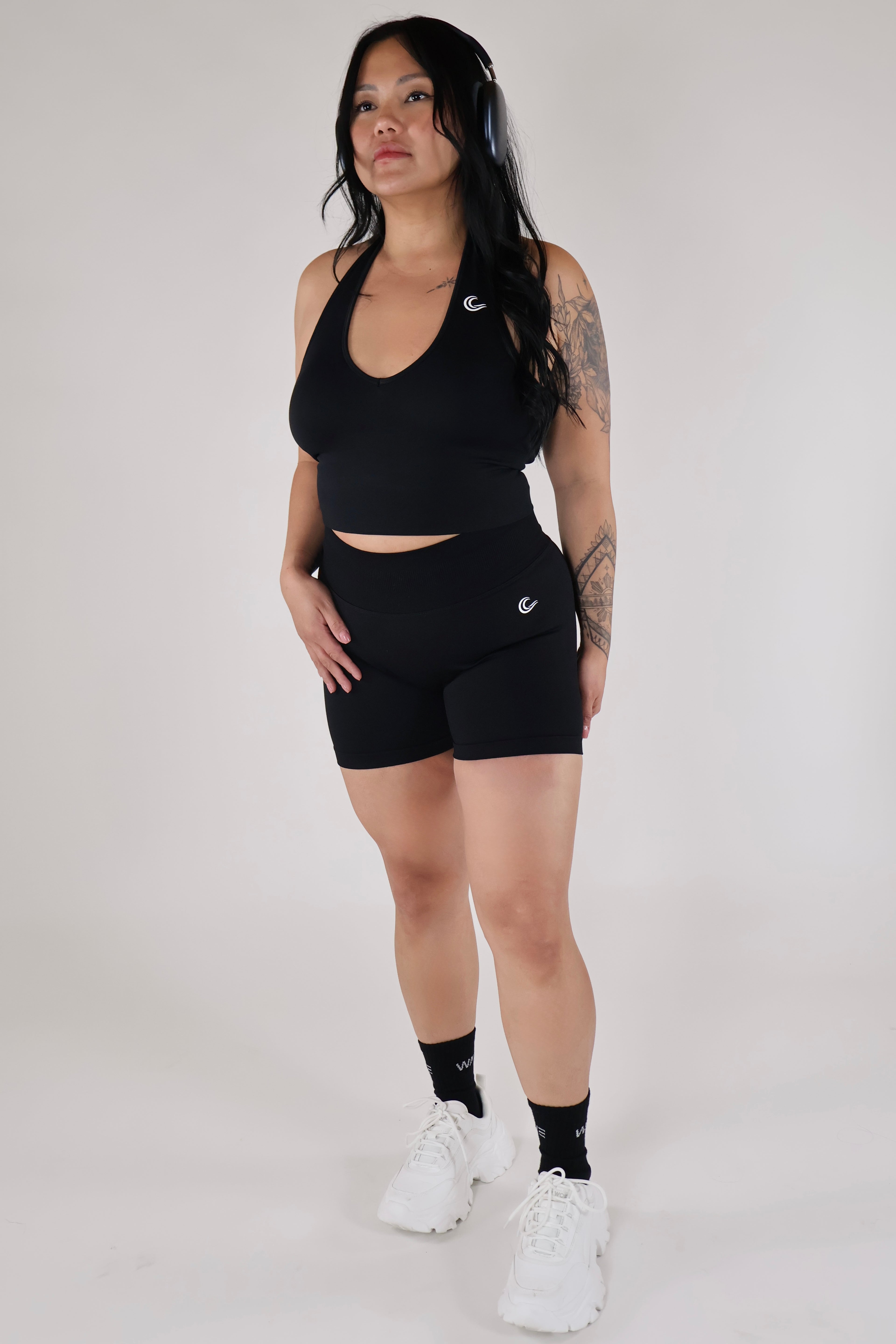SculptLift Seamless Shorts - WAVE Black