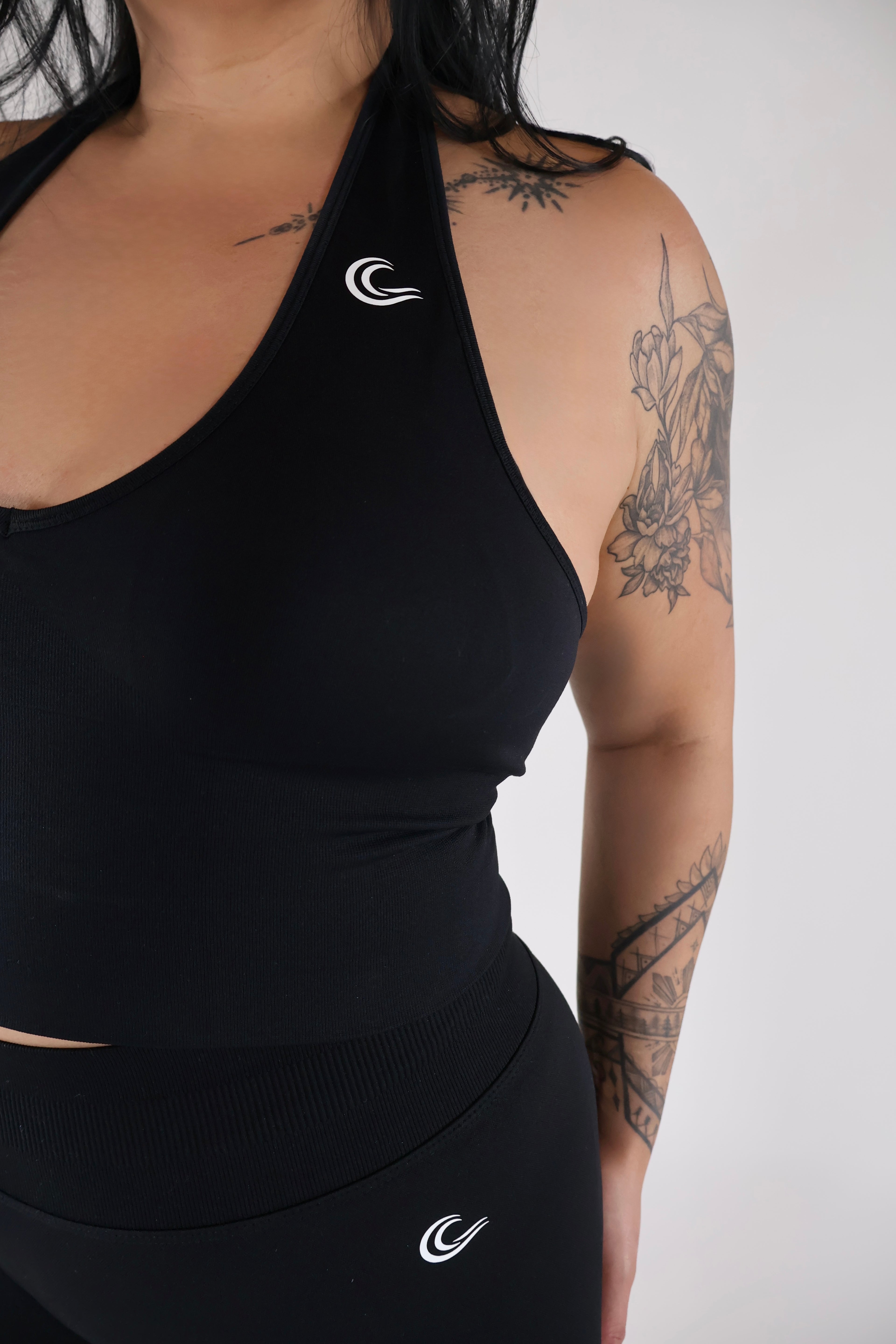 SculptLift Halter Tank - WAVE Black