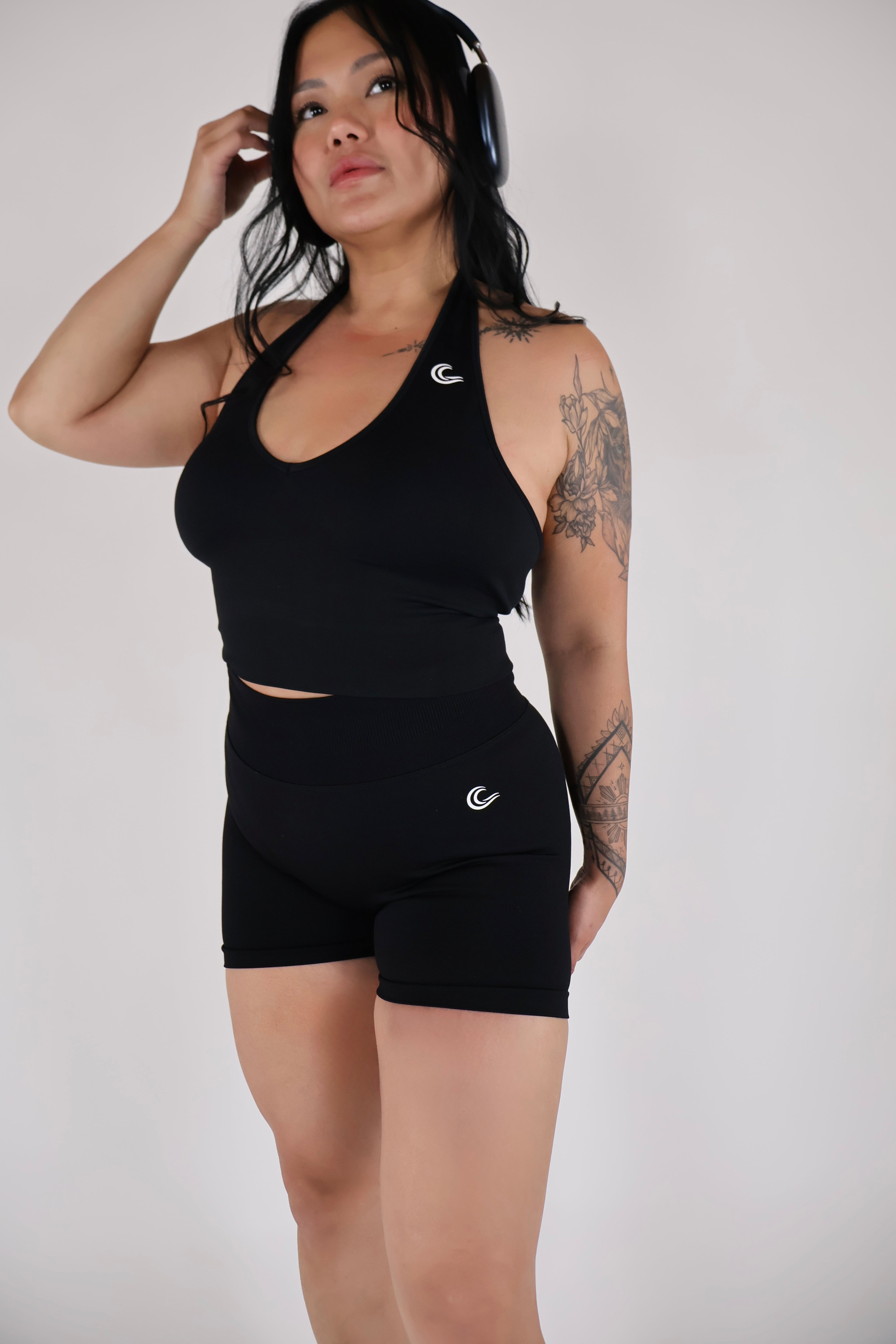 SculptLift Halter Tank - WAVE Black