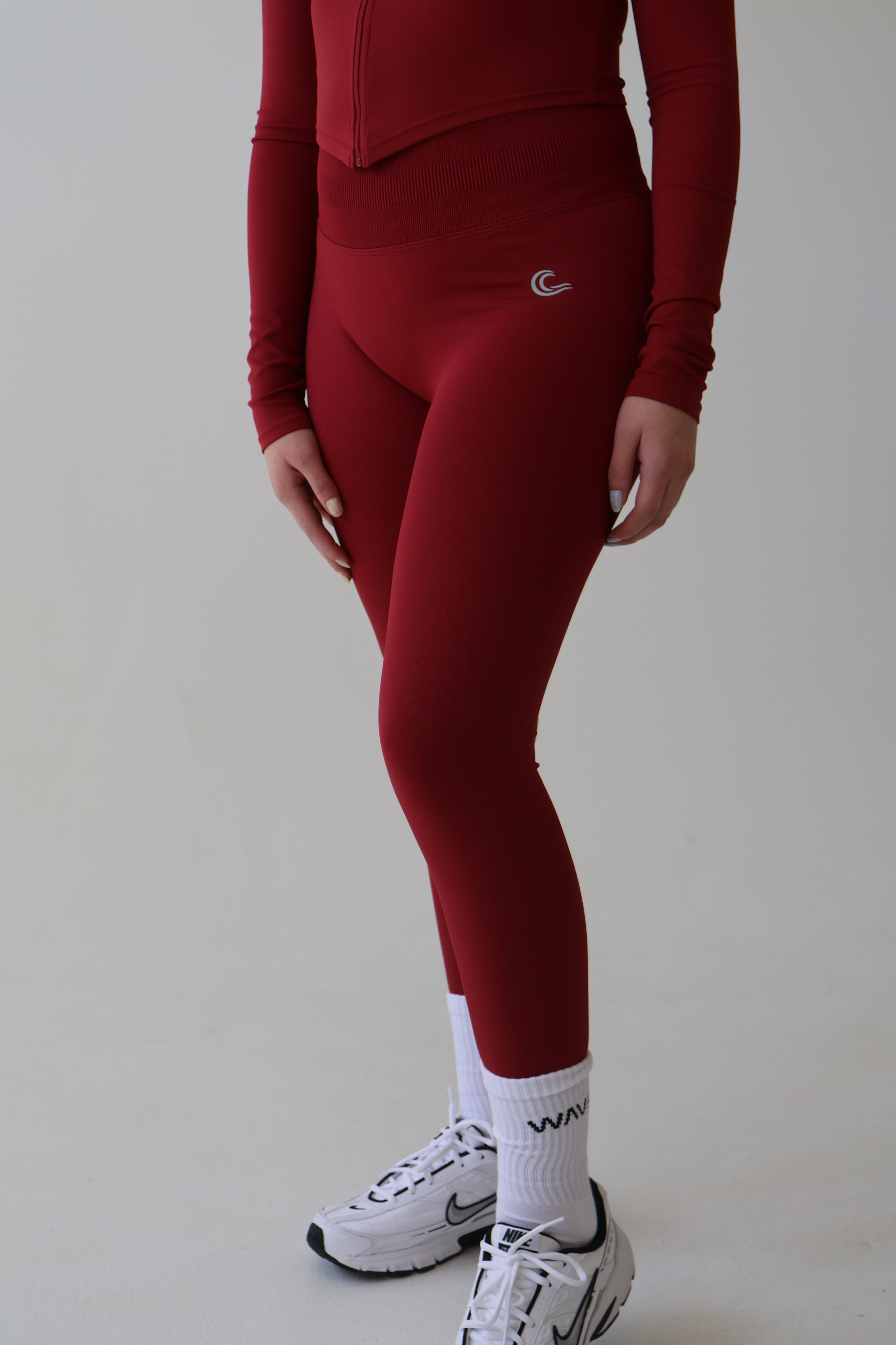 SculptLift Seamless Leggings - Wine Red