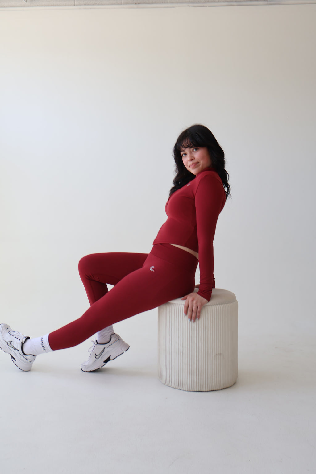SculptLift Seamless Leggings - Wine Red