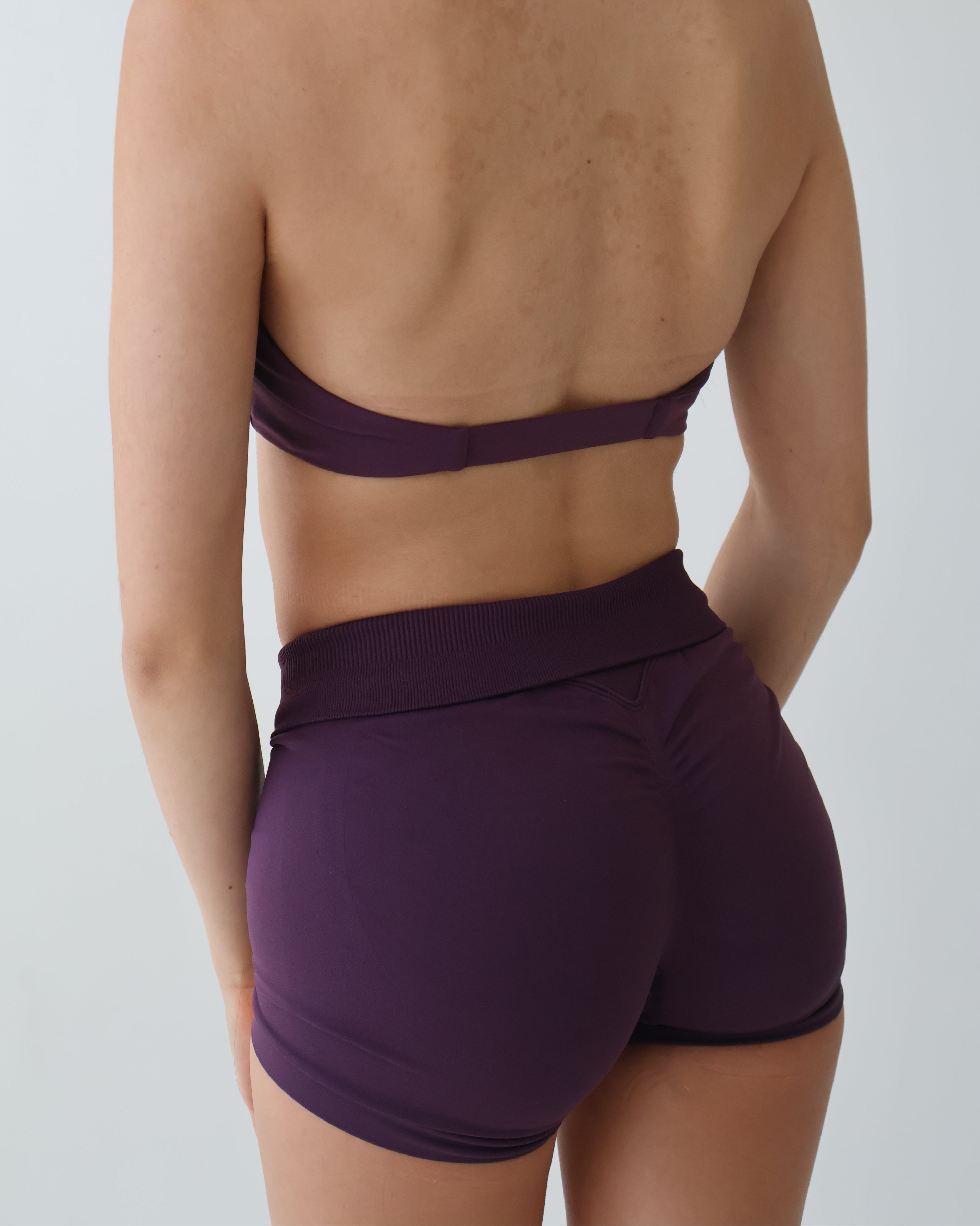 SculptLift Seamless Shorts - Midnight Plum