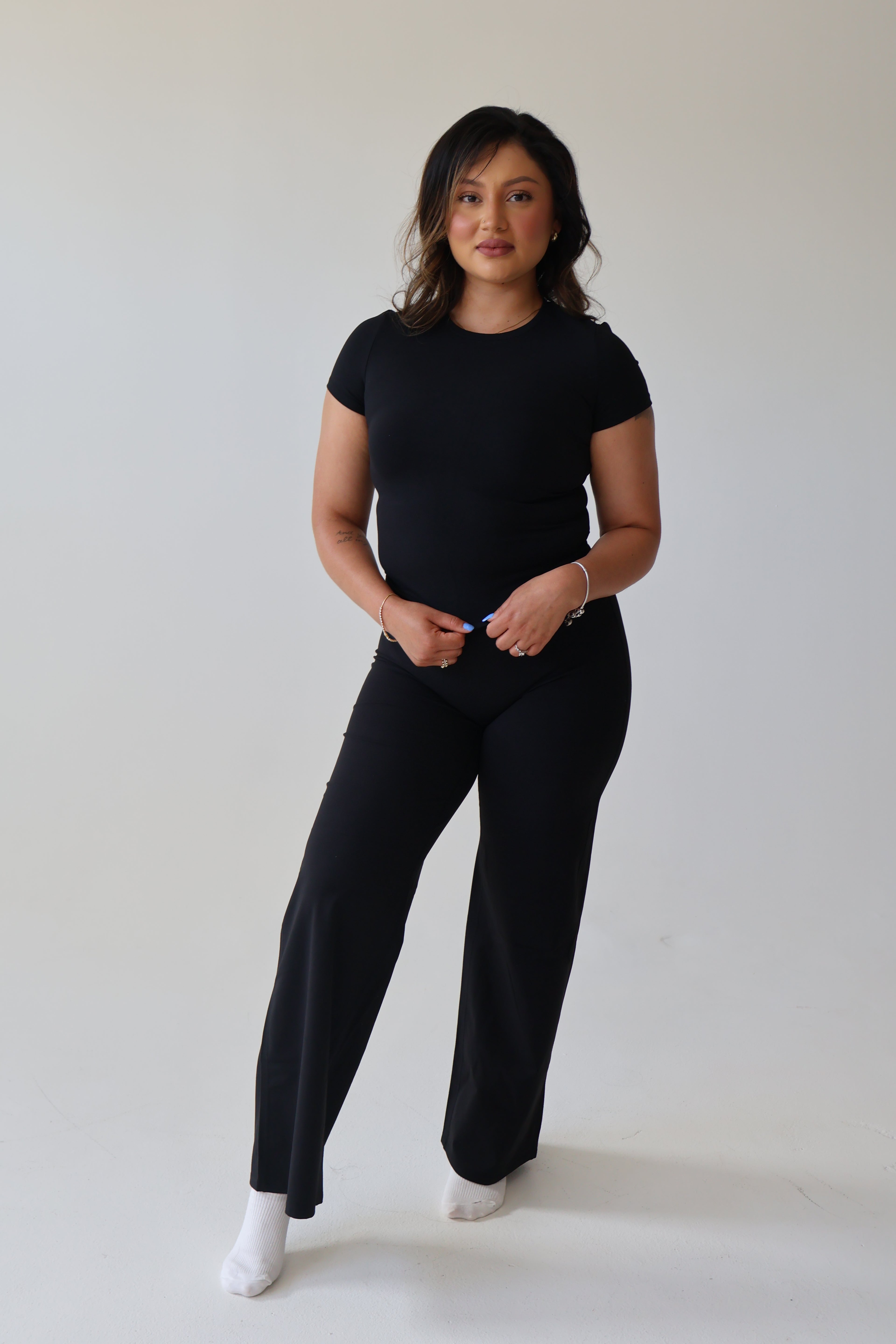 WAVE Motion™ Seamless Compression Tee - Black