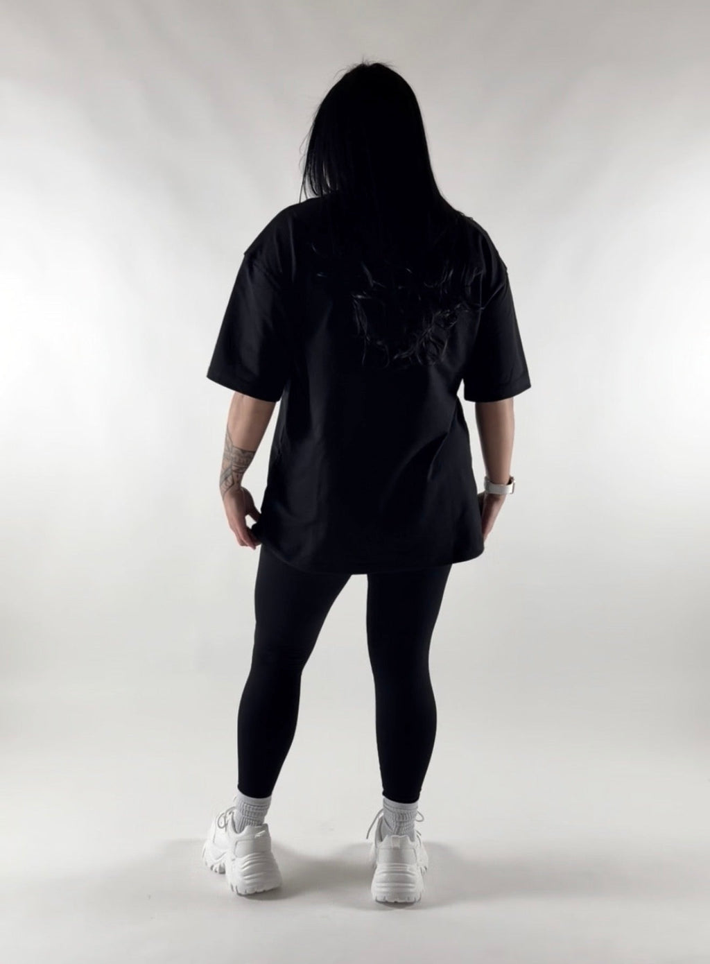 Core Oversized Tee - Black