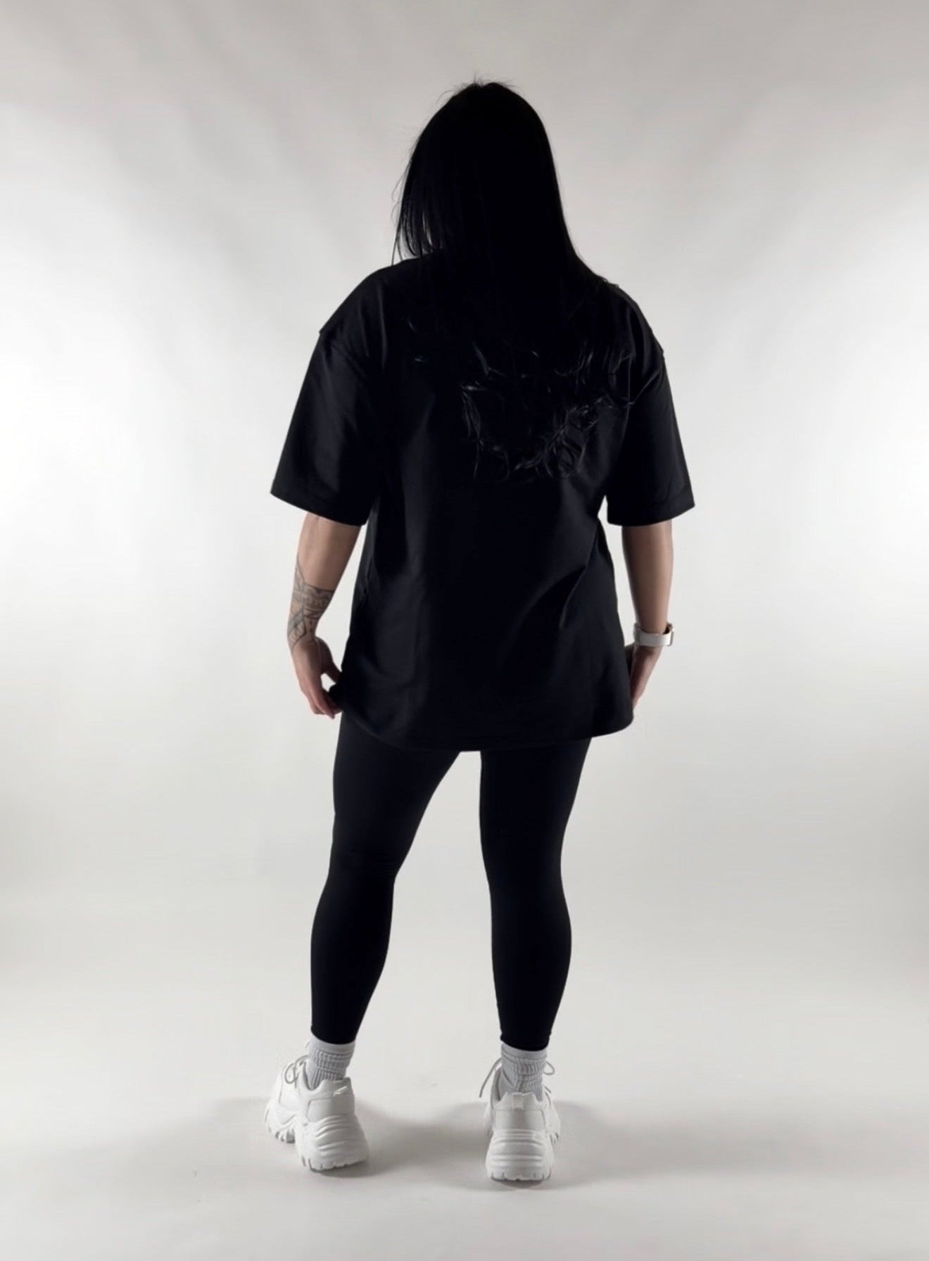 Core Oversized Tee - Black