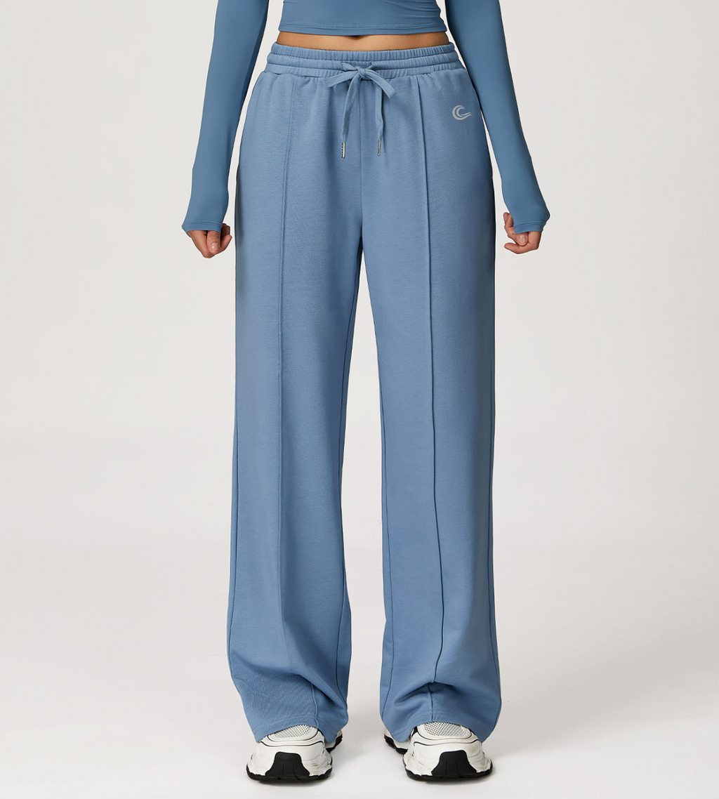 Flow Straight Leg Sweatpants - Powder Blue