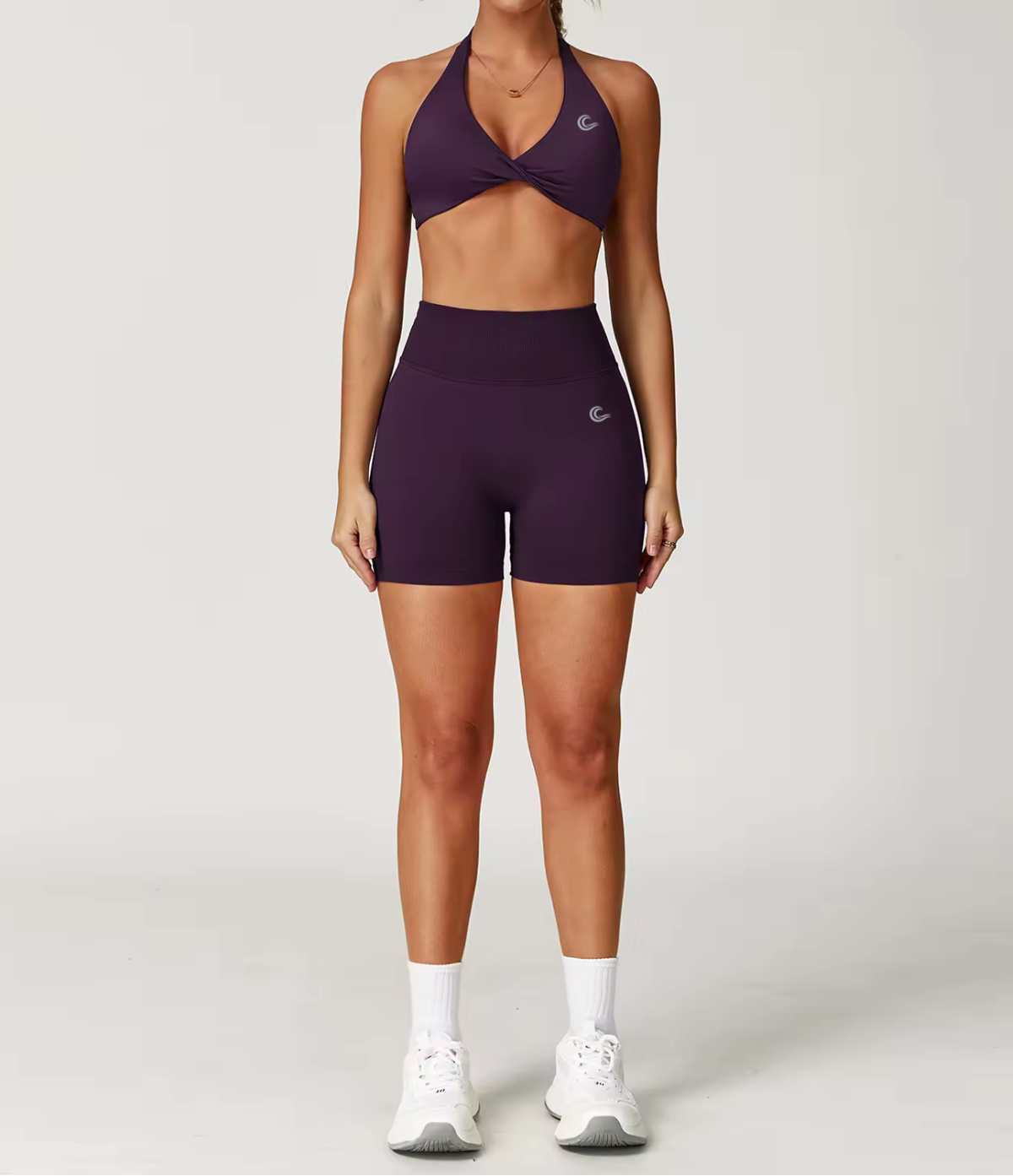 SculptLift Seamless Shorts - Midnight Plum