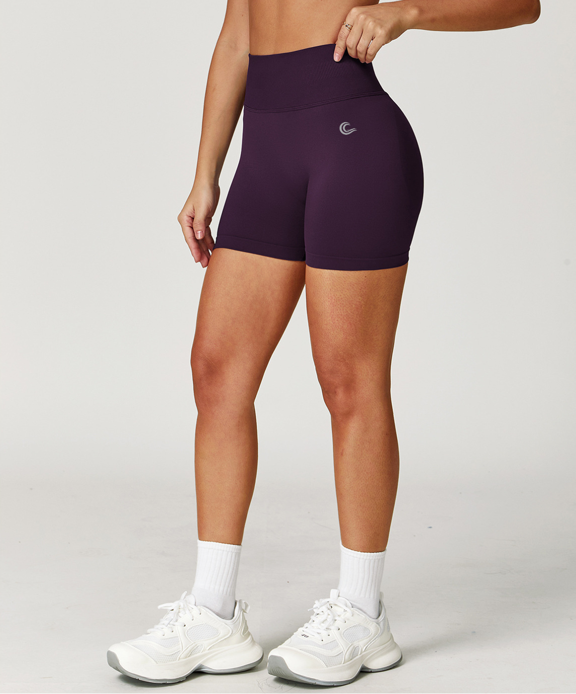 SculptLift Seamless Shorts - Midnight Plum