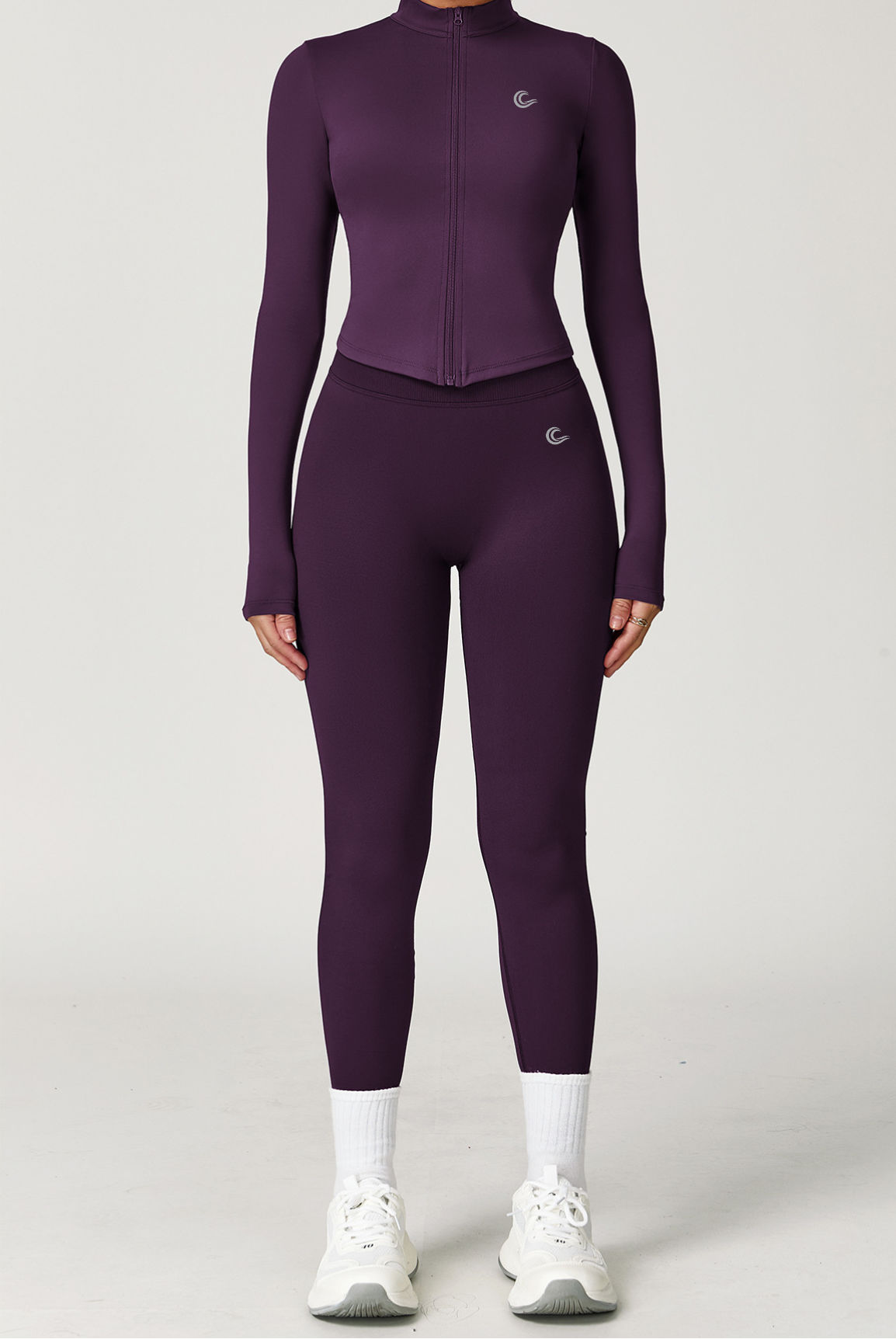 SculptLift Seamless Leggings - Midnight Plum
