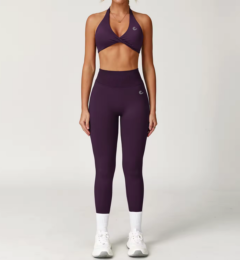 SculptLift Seamless Leggings - Midnight Plum
