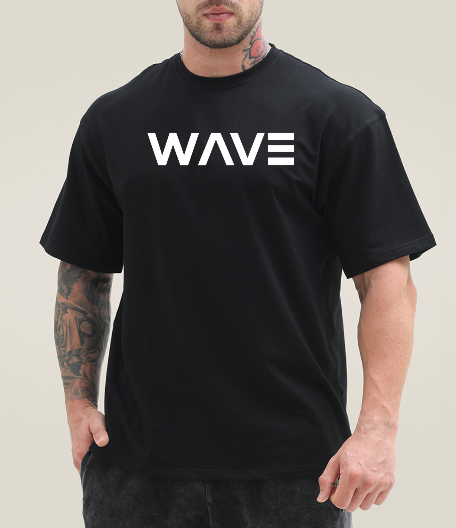 Core Oversized Tee - Black